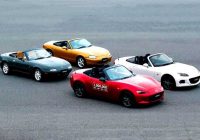 Mazda užražojusi vairāk, nekā miljonu Miata modeļu!