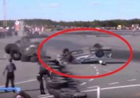 Šie vadītāji centās driftot un pamatīgi izgāzās (2 video)!