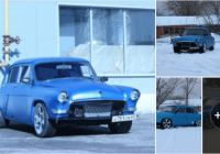 GAZ-21 ar 2JZ-GTE dzinēju (+video un foto)