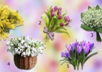 TESTS. Izvēlies vienu no ziedu pušķiem un uzzini, kādi patīkami notikumi tevi sagaida šajā pavasarī